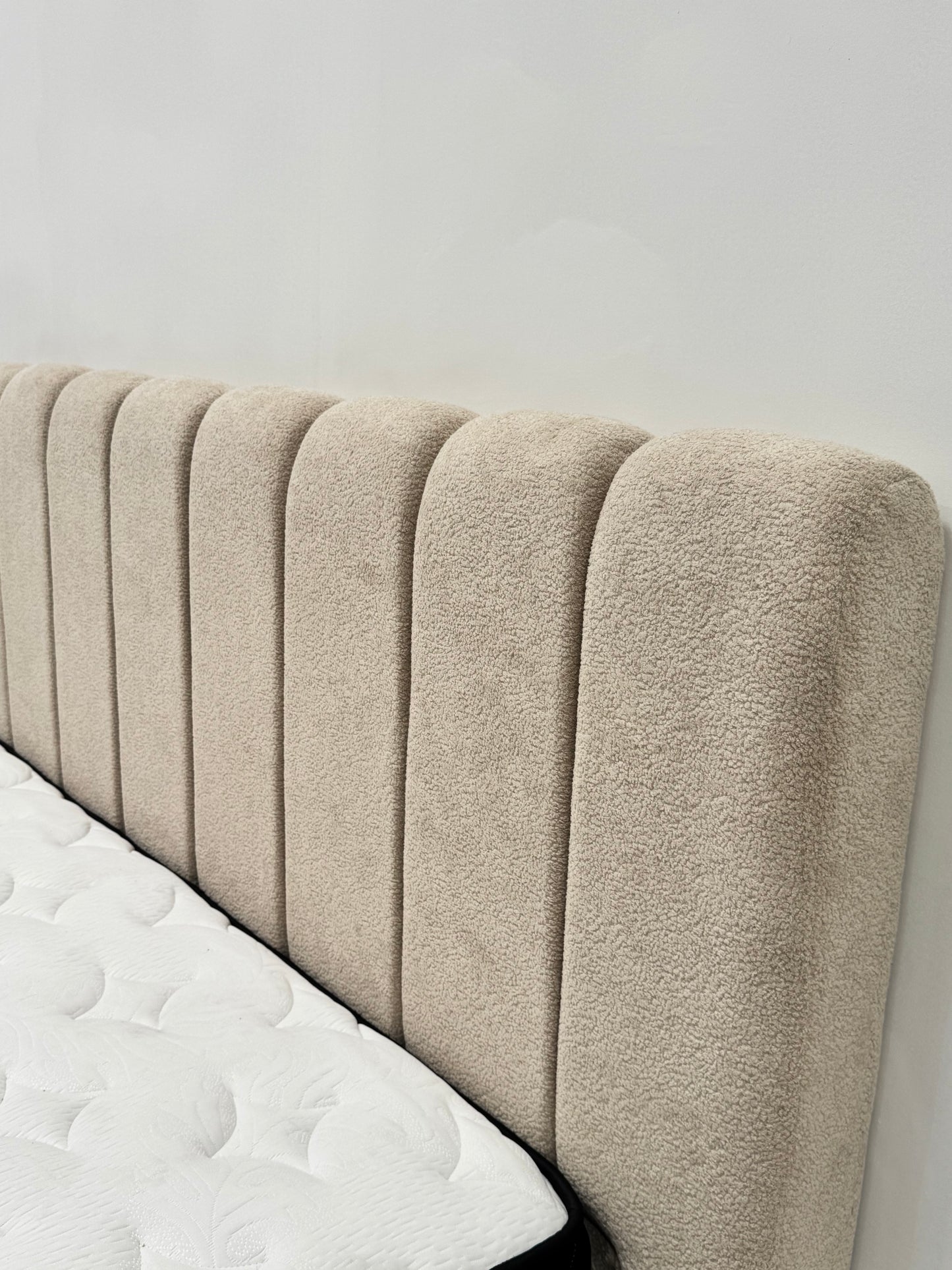 Lit coffre Bubble Beige