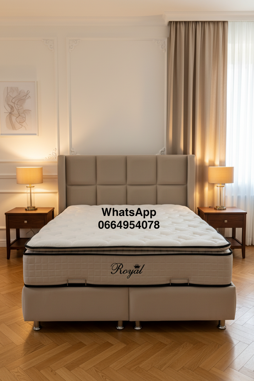 Lit coffre Rio Beige