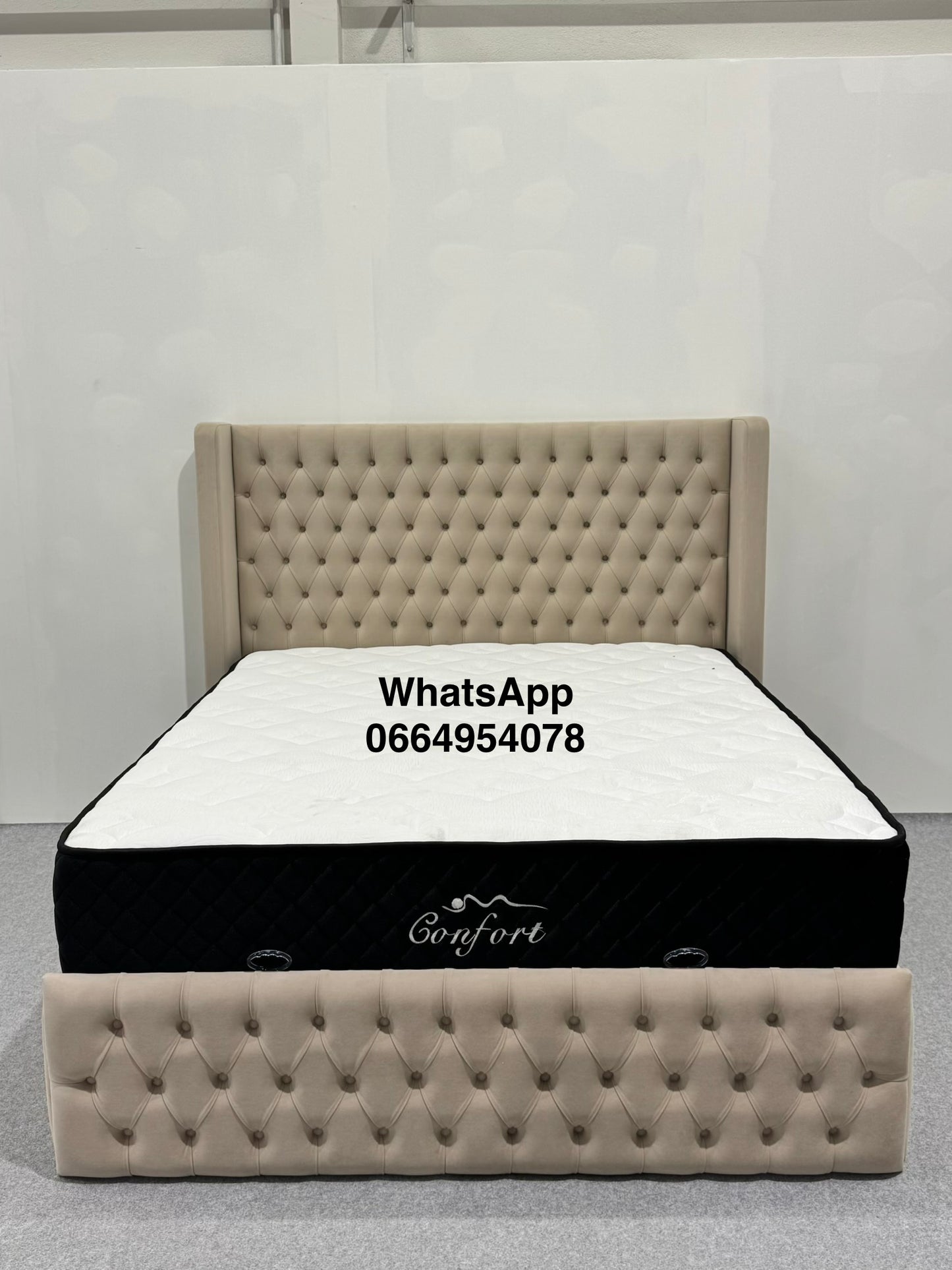 Lit coffre Bianca Beige