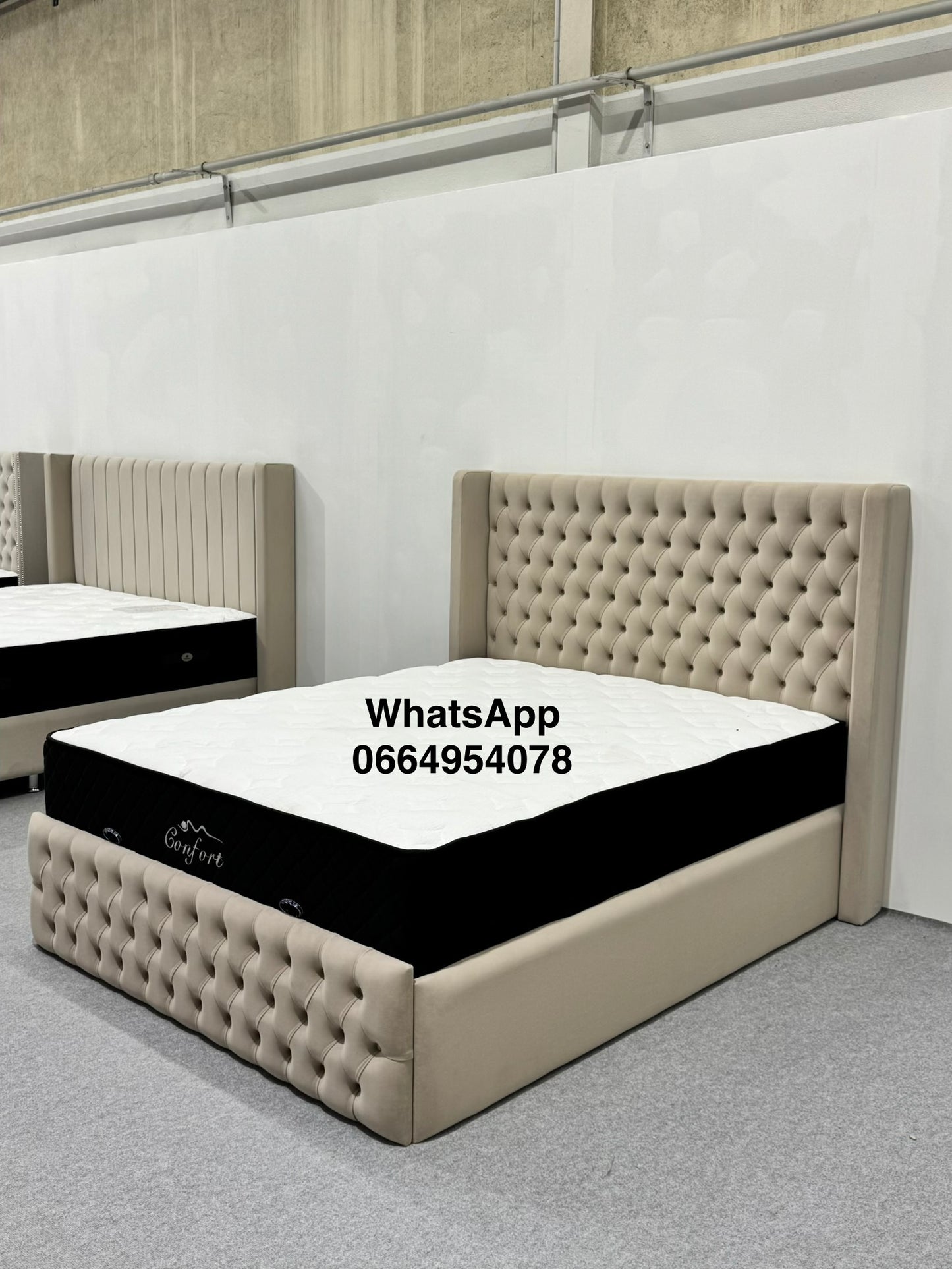 Lit coffre Bianca Beige